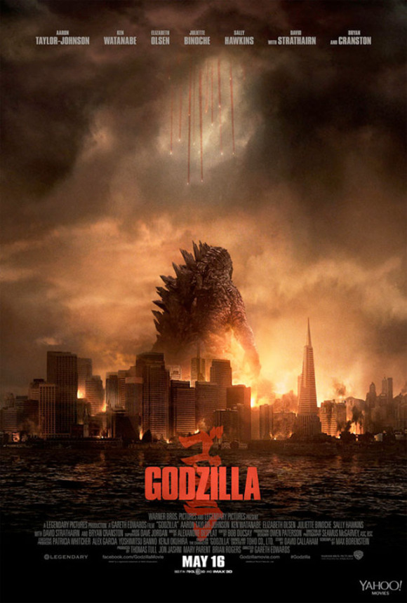 Godzilla 2014 poster